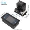 imageDROK ChargeDischarge Multi Testers DC 0120V 300A Power Meter with Color Digital LCD Display Battery Volt Amp Power Capacity Temperature Monitor Voltmeter Ampmeter0120V 300A Curve Upgrade