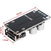 imageDROK DC Buck Converter 12V to 5V Step Down Converter Voltage Regulator 9V36V to 5V 356A Pack of 2 BlueBlack Mini4pcs