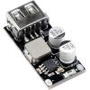 imageDROK DC Buck Converter 12V to 5V Step Down Converter Voltage Regulator 9V36V to 5V 356A Pack of 2 BlueBlack Mini4pcs