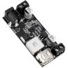 imageDROK DC Buck Converter 12V to 5V Step Down Converter Voltage Regulator 9V36V to 5V 356A Pack of 2 BlueBlack2pcs