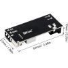 imageDROK DC Buck Converter 12V to 5V Step Down Converter Voltage Regulator 9V36V to 5V 356A Pack of 2 BlueBlack2pcs
