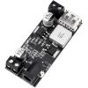 imageDROK DC Buck Converter 12V to 5V Step Down Converter Voltage Regulator 9V36V to 5V 356A Pack of 2 BlueBlack2pcs