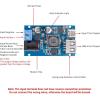 imageDROK DC Buck Converter 12V to 5V Step Down Converter Voltage Regulator 9V36V to 5V 356A Pack of 2 BlueBlue Pro1pcs