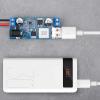 imageDROK DC Buck Converter 12V to 5V Step Down Converter Voltage Regulator 9V36V to 5V 356A Pack of 2 BlueBlue1pcs