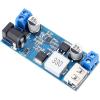 imageDROK DC Buck Converter 12V to 5V Step Down Converter Voltage Regulator 9V36V to 5V 356A Pack of 2 BlueBlue2pcs