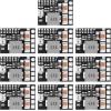 imageDROK DC Buck Converter 6pcs Mini Voltage Regulator DC 4520V 12V 9V Step Down to 5V Reducer Board 3A 10W Fixed Adjustable Volt Output StepDown Transformer Power Supply Stabilizer Module10pcs 4520V to 5V