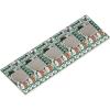 imageDROK DC Buck Converter 6pcs Mini Voltage Regulator DC 4520V 12V 9V Step Down to 5V Reducer Board 3A 10W Fixed Adjustable Volt Output StepDown Transformer Power Supply Stabilizer Module5pcs 4524V to 5V