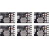 imageDROK DC Buck Converter 6pcs Mini Voltage Regulator DC 4520V 12V 9V Step Down to 5V Reducer Board 3A 10W Fixed Adjustable Volt Output StepDown Transformer Power Supply Stabilizer Module6pcs 4520V to 5V