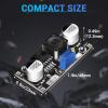 imageDROK DC Buck Converter Adjustable DC Voltage Regulator Adjustable 4540V to 12537V 36V 24V 12V 9V 5V 3V Variable Voltage Stabilizer Power Supply Volt Reducer Step Down TransformerBlack