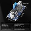 imageDROK DC Buck Converter Adjustable DC Voltage Regulator Adjustable 4540V to 12537V 36V 24V 12V 9V 5V 3V Variable Voltage Stabilizer Power Supply Volt Reducer Step Down TransformerBlue