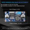 imageDROK DC Buck Converter Adjustable DC Voltage Regulator Adjustable 4540V to 12537V 36V 24V 12V 9V 5V 3V Variable Voltage Stabilizer Power Supply Volt Reducer Step Down TransformerBlue
