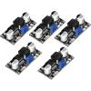 imageDROK DC Buck Converter Adjustable DC Voltage Regulator Adjustable 4540V to 12537V 36V 24V 12V 9V 5V 3V Variable Voltage Stabilizer Power Supply Volt Reducer Step Down TransformerBlack