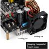 imageDROK DC Buck Converter DC to DC Step Down Power Supply Module 10V65V to 060V 012A Adjustable Voltage Regulator Transformer Board with LED Display for Volt Reducer65V to 12V 12A