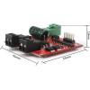 imageDROK DC Motor Driver L298 Dual H Bridge Motor Speed Controller DC 65V27V 7A PWM Motor Regulator Board 12V 24V Electric Motor Control Module Industrial 160W with Optocoupler Isolation160WPack of 2