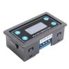 imageDROK Delay Relay Module DC 630V Timer Relay 12V 24V 001s9999min 50mA Digital Timer Cycle Delay Switch Module AC 220V Power OnOff Controller with LCD Display Switch Button Case10A