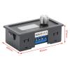 imageDROK Frequency Generator DC 33V30V 530mA 1Hz150kHz Adjustable Output PWM Pulse Duty Cycle Square Wave Function Signal Generator Module2
