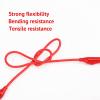 imageDROK Jumper Wires with Alligator Clips Electrical  10pcs 45mm Large Pure Copper 196 inches50cm Test Leads with Alligator Clips for Multimeter Electrical TestingTest Probes  Leads