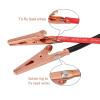 imageDROK Jumper Wires with Alligator Clips Electrical  10pcs 45mm Large Pure Copper 196 inches50cm Test Leads with Alligator Clips for Multimeter Electrical TestingTest Probes  Leads