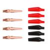 imageDROK Jumper Wires with Alligator Clips Electrical  10pcs 45mm Large Pure Copper 196 inches50cm Test Leads with Alligator Clips for Multimeter Electrical TestingTest Probes  Leads