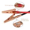 imageDROK Jumper Wires with Alligator Clips Electrical  10pcs 45mm Large Pure Copper 196 inches50cm Test Leads with Alligator Clips for Multimeter Electrical TestingTest Probes  Leads