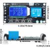 imageDROK Timer Relay  5V12V24V Time Delay Relay Switch DelayOff Cycle Timer 001s9999mins with LCD Display Support Micro USB 5V Power SupplyBlack