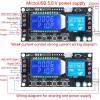 imageDROK Timer Relay  5V12V24V Time Delay Relay Switch DelayOff Cycle Timer 001s9999mins with LCD Display Support Micro USB 5V Power SupplyBlack