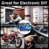 imageDROK Timer Relay  5V12V24V Time Delay Relay Switch DelayOff Cycle Timer 001s9999mins with LCD Display Support Micro USB 5V Power SupplyBlack