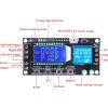 imageDROK Timer Relay  5V12V24V Time Delay Relay Switch DelayOff Cycle Timer 001s9999mins with LCD Display Support Micro USB 5V Power SupplyBlack