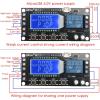 imageDROK Timer Relay  5V12V24V Time Delay Relay Switch DelayOff Cycle Timer 001s9999mins with LCD Display Support Micro USB 5V Power SupplyBlack