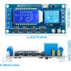 imageDROK Timer Relay  5V12V24V Time Delay Relay Switch DelayOff Cycle Timer 001s9999mins with LCD Display Support Micro USB 5V Power SupplyBlue