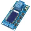 imageDROK Timer Relay  5V12V24V Time Delay Relay Switch DelayOff Cycle Timer 001s9999mins with LCD Display Support Micro USB 5V Power SupplyBlue