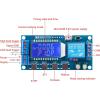 imageDROK Timer Relay  5V12V24V Time Delay Relay Switch DelayOff Cycle Timer 001s9999mins with LCD Display Support Micro USB 5V Power SupplyBlue