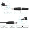 imageDROK USB to 9v 5v to 12v Step Up USB Cable DC 5V Boost to 9V 12V Voltage Converter 1A Stepup Volt Transformer Power Regulator Line with LED Display5V to 12VNo Display