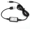 imageDROK USB to 9v 5v to 12v Step Up USB Cable DC 5V Boost to 9V 12V Voltage Converter 1A Stepup Volt Transformer Power Regulator Line with LED Display5V to 12VNo Display