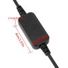 imageDROK USB to 9v 5v to 12v Step Up USB Cable DC 5V Boost to 9V 12V Voltage Converter 1A Stepup Volt Transformer Power Regulator Line with LED Display5V to 12VNo Display