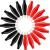 imageDROK 20pcs Insulated Alligator Clips Electrical Large  177 inch45mm 10A Pure Copper Alligator Clips for Multimeter127mm
