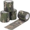 imageDROK 410 Roll Camo Tape Wrap Camouflage SelfAdhesive Camo Stick Bandage for Outdoor Sports Climbing Camping 23in x 1476ft for Range Finder Camera Flashlight BicycleForest