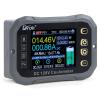 imageDROK ChargeDischarge Multi Meter 0120V 100A DC Voltmeter Coulometer Mobile Phone APP Control LCD Battery Monitor Volt Amp Temp Power Capacity Timing Monitor for RV Boat EBike