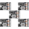imageDROK DC Buck Converter 6pcs Mini Voltage Regulator DC 4520V 12V 9V Step Down to 5V Reducer Board 3A 10W Fixed Adjustable Volt Output StepDown Transformer Power Supply Stabilizer Module5pcs 4520V to 5V