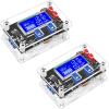 imageDROK DC Buck Converter Adjustable Voltage Regulator 12V 6V32V to 1532V 5A LCD Screen Step Down Converter with USB Port and Protective CaseBuck 632V to 1532V  2pcs