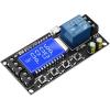 imageDROK Timer Relay  5V12V24V Time Delay Relay Switch DelayOff Cycle Timer 001s9999mins with LCD Display Support Micro USB 5V Power SupplyBlack