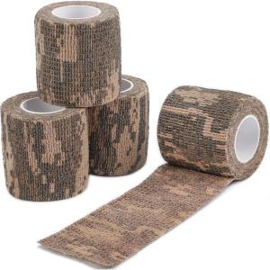 imageDROK 410 Roll Camo Tape Wrap Camouflage SelfAdhesive Camo Stick Bandage for Outdoor Sports Climbing Camping 23in x 1476ft for Range Finder Camera Flashlight BicycleACU Camo