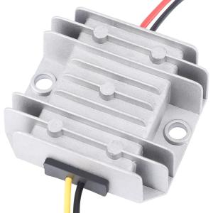 imageDROK 5V to 12V Step Up Converter  Waterproof DC Boost Converter 12V Voltage Regulator 1A 12W Power Supply for Solar Panels1A