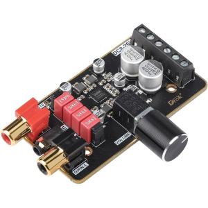 imageDROK 5W5W Mini Audio Amplifier Board PAM8406 DC 5V Digital Stereo Power Amp 20 Dual Channel Class D Amplify Module for Speaker Sound System DIY15W15W