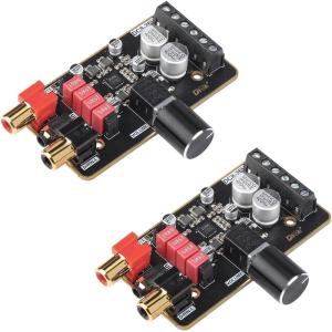 imageDROK 5W5W Mini Audio Amplifier Board PAM8406 DC 5V Digital Stereo Power Amp 20 Dual Channel Class D Amplify Module for Speaker Sound System DIY15W15W2pcs