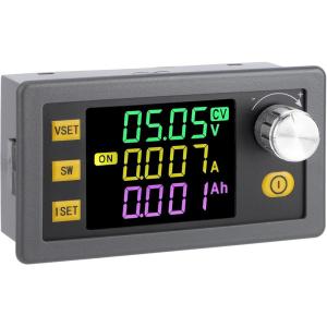 imageDROK Buck Boost Converter DC 636V to 0636V Adjustable Voltage Regulator 5A 80W Step Up Step Down Converter LCD Display Power Supply for Solar Panel RV60W