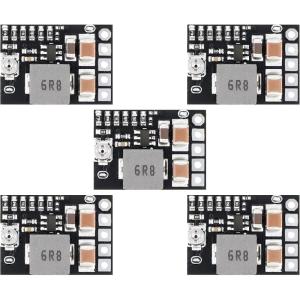 imageDROK DC Buck Converter 6pcs Mini Voltage Regulator DC 4520V 12V 9V Step Down to 5V Reducer Board 3A 10W Fixed Adjustable Volt Output StepDown Transformer Power Supply Stabilizer Module5pcs 4520V to 5V