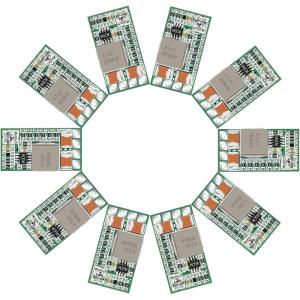 imageDROK DC Buck Converter 6pcs Mini Voltage Regulator DC 4520V 12V 9V Step Down to 5V Reducer Board 3A 10W Fixed Adjustable Volt Output StepDown Transformer Power Supply Stabilizer Module10pcs 4524V to 5V