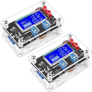 imageDROK DC Buck Converter Adjustable Voltage Regulator 12V 6V32V to 1532V 5A LCD Screen Step Down Converter with USB Port and Protective CaseBuck Boost 630V to 0530V  2pcs