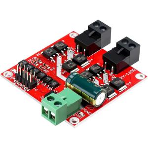 imageDROK DC Motor Driver L298 Dual H Bridge Motor Speed Controller DC 65V27V 7A PWM Motor Regulator Board 12V 24V Electric Motor Control Module Industrial 160W with Optocoupler Isolation160W